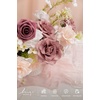 image:imageLings moment Artificial Flowers Fake Silk Orchid Faux Foam Roses Combo for DIY Wedding Bouquets Centerpieces Arrangements Bridal Shower Party Home Decorations Tawny Beige amp Sand Beige 21pcsPkmauve  Blush