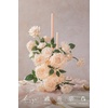 image:imageLings moment Artificial Flowers Fake Silk Orchid Faux Foam Roses Combo for DIY Wedding Bouquets Centerpieces Arrangements Bridal Shower Party Home Decorations Tawny Beige amp Sand Beige 21pcsPkchampagne Pink