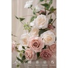 image:imageLings moment Artificial Flowers Fake Silk Orchid Faux Foam Roses Combo for DIY Wedding Bouquets Centerpieces Arrangements Bridal Shower Party Home Decorations Tawny Beige amp Sand Beige 21pcsPkdusty Rose  Cream