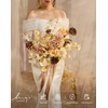 image:imageLings moment Artificial Flowers Fake Silk Orchid Faux Foam Roses Combo for DIY Wedding Bouquets Centerpieces Arrangements Bridal Shower Party Home Decorations Tawny Beige amp Sand Beige 21pcsBrnearth Brown  Sand Beige