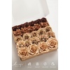 image:imageLings moment Artificial Flowers Fake Silk Orchid Faux Foam Roses Combo for DIY Wedding Bouquets Centerpieces Arrangements Bridal Shower Party Home Decorations Tawny Beige amp Sand Beige 21pcsBrnwalnut Brown  Sand Biege