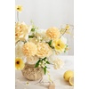 image:imageLings moment Artificial Flowers Fake Silk Orchid Faux Foam Roses Combo for DIY Wedding Bouquets Centerpieces Arrangements Bridal Shower Party Home Decorations Tawny Beige amp Sand Beige 21pcsYlwcreamy Yellow  Cream