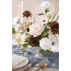 image:imageLings moment Artificial Flowers Fake Silk Orchid Faux Foam Roses Combo for DIY Wedding Bouquets Centerpieces Arrangements Bridal Shower Party Home Decorations Tawny Beige amp Sand Beige 21pcsBegtawny Beige  Earth Brown