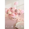 image:imageLings moment Artificial Flowers Fake Silk Orchid Faux Foam Roses Combo for DIY Wedding Bouquets Centerpieces Arrangements Bridal Shower Party Home Decorations Tawny Beige amp Sand Beige 21pcsPkpink  Blush