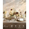 image:imageLings moment Artificial Flowers Fake Silk Orchid Faux Foam Roses Combo for DIY Wedding Bouquets Centerpieces Arrangements Bridal Shower Party Home Decorations Tawny Beige amp Sand Beige 21pcsBrnearth Brown  Tawny Beige