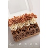 image:imageLings moment Artificial Flowers Fake Silk Orchid Faux Foam Roses Combo for DIY Wedding Bouquets Centerpieces Arrangements Bridal Shower Party Home Decorations Tawny Beige amp Sand Beige 21pcsBrnearth Brown  Tawny Beige