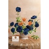 image:imageLings moment Artificial Flowers Fake Silk Orchid Faux Foam Roses Combo for DIY Wedding Bouquets Centerpieces Arrangements Bridal Shower Party Home Decorations Tawny Beige amp Sand Beige 21pcsBlunavy Blue
