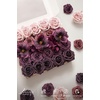 image:imageLings moment Artificial Flowers Fake Silk Orchid Faux Foam Roses Combo for DIY Wedding Bouquets Centerpieces Arrangements Bridal Shower Party Home Decorations Tawny Beige amp Sand Beige 21pcsPrplplum  Plum Lily