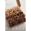 image:imageLings moment Artificial Flowers Fake Silk Orchid Faux Foam Roses Combo for DIY Wedding Bouquets Centerpieces Arrangements Bridal Shower Party Home Decorations Tawny Beige amp Sand Beige 21pcsBrnearth Brown  Sand Beige