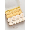 image:imageLings moment Artificial Flowers Fake Silk Orchid Faux Foam Roses Combo for DIY Wedding Bouquets Centerpieces Arrangements Bridal Shower Party Home Decorations Tawny Beige amp Sand Beige 21pcsYlwcreamy Yellow  Cream
