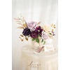 image:imageLings moment Artificial Flowers Fake Silk Orchid Faux Foam Roses Combo for DIY Wedding Bouquets Centerpieces Arrangements Bridal Shower Party Home Decorations Tawny Beige amp Sand Beige 21pcsPrplpurple