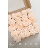 image:imageLings moment Artificial Flowers Fake Silk Orchid Faux Foam Roses Combo for DIY Wedding Bouquets Centerpieces Arrangements Bridal Shower Party Home Decorations Tawny Beige amp Sand Beige 21pcsPkchampagne Pink