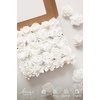 image:imageLings moment Artificial Flowers Fake Silk Orchid Faux Foam Roses Combo for DIY Wedding Bouquets Centerpieces Arrangements Bridal Shower Party Home Decorations Tawny Beige amp Sand Beige 21pcsWhtwhite