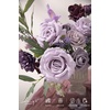 image:imageLings moment Artificial Flowers Fake Silk Orchid Faux Foam Roses Combo for DIY Wedding Bouquets Centerpieces Arrangements Bridal Shower Party Home Decorations Tawny Beige amp Sand Beige 21pcsPrpllavender  Purple