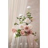 image:imageLings moment Artificial Flowers Fake Silk Orchid Faux Foam Roses Combo for DIY Wedding Bouquets Centerpieces Arrangements Bridal Shower Party Home Decorations Tawny Beige amp Sand Beige 21pcsPkdusty Rose  Cream