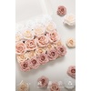 image:imageLings moment Artificial Flowers Fake Silk Orchid Faux Foam Roses Combo for DIY Wedding Bouquets Centerpieces Arrangements Bridal Shower Party Home Decorations Tawny Beige amp Sand Beige 21pcsPkdusty Rose  Cream