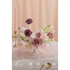 image:imageLings moment Artificial Flowers Fake Silk Orchid Faux Foam Roses Combo for DIY Wedding Bouquets Centerpieces Arrangements Bridal Shower Party Home Decorations Tawny Beige amp Sand Beige 21pcsPkmauve  Blush