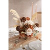 image:imageLings moment Artificial Flowers Fake Silk Orchid Faux Foam Roses Combo for DIY Wedding Bouquets Centerpieces Arrangements Bridal Shower Party Home Decorations Tawny Beige amp Sand Beige 21pcsBrnearth Brown  Tawny Beige