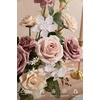 image:imageLings moment Artificial Flowers Fake Silk Roses Faux Foam Rose Combo for DIY Wedding Bouquets Centerpieces Arrangements Bridal Shower Party Home Decorations Pale Lavender amp Sage PurplePk Dusty Rose  Nude