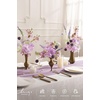 image:imageLings moment Artificial Greenery Stems Box Set Faux Greenery Picks for DIY Bridal Bouquets Wedding Floral Arrangement Table Centerpieces Dark Green amp SageFiller Flower Combo Pale Lavender  Lilac
