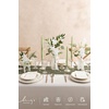 image:imageLings moment Artificial Greenery Stems Box Set Faux Greenery Picks for DIY Bridal Bouquets Wedding Floral Arrangement Table Centerpieces Dark Green amp SageSeason Combo Peak Summer