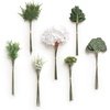 image:imageLings moment Artificial Greenery Stems Box Set Faux Greenery Picks for DIY Bridal Bouquets Wedding Floral Arrangement Table Centerpieces Dark Green amp SageSeason Combo Peak Summer