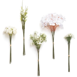 image:imageLings moment Artificial Greenery Stems Box Set Faux Greenery Picks for DIY Bridal Bouquets Wedding Floral Arrangement Table Centerpieces Dark Green amp SageFiller Flower Combo White  Light Green