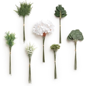 image:imageLings moment Artificial Greenery Stems Box Set Faux Greenery Picks for DIY Bridal Bouquets Wedding Floral Arrangement Table Centerpieces Dark Green amp SageSeason Combo Peak Summer