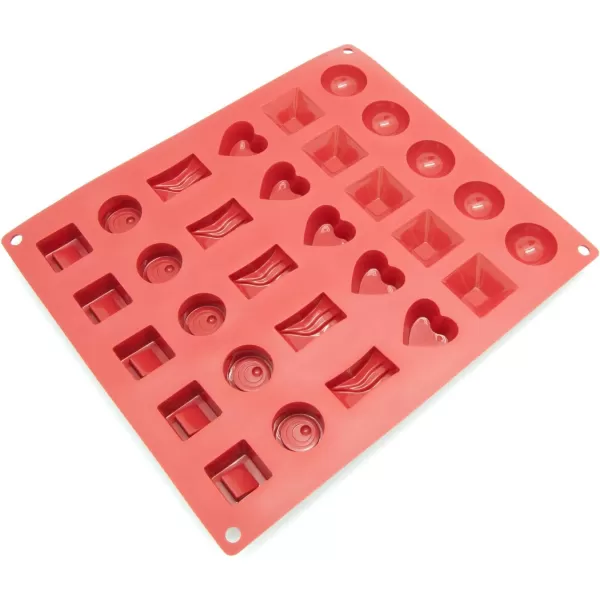 imageFreshware 12Cavity Petite Silicone Mold for Soap Bread Loaf Muffin Brownie Cornbread Cheesecake Pudding and MoreAssorted 30 Cup