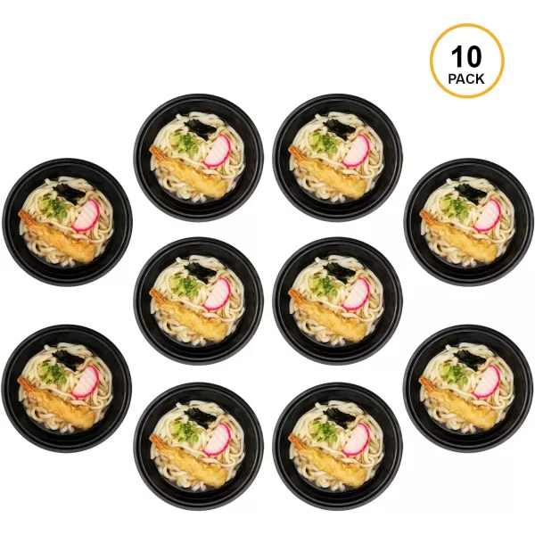 imageFreshware Meal Prep Containers 10 Pack Bento Box Food Storage Containers Plastic Bowls with Lids for Soup and Salad BPA Free Stackable Lunch Boxes MicrowaveDishwasherFreezer Safe 42 oz42OZ10PK