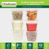 image:imageFreshware Plastic Portion Cups with Lids 2 Ounce 400 Set Disposable Plastic Cups for Meal Prep Salad Dressing Jellos Shot Cup Condiment and Dipping Sauce Cup55 oz  100 sets