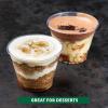 image:imageFreshware Plastic Portion Cups with Lids 2 Ounce 400 Set Disposable Plastic Cups for Meal Prep Salad Dressing Jellos Shot Cup Condiment and Dipping Sauce Cup55 oz  100 sets