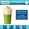 image:imageFreshware Clear Plastic Cups 100 Pack  20 oz Disposable Cups for Iced Coffee Smoothie Milkshake Cold Drinks20 oz 100PK