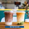 image:imageFreshware Clear Plastic Cups with Strawless Sip Lids 100 Cups  20 oz Disposable Cup for Iced Coffee Smoothie Milkshake Cold Drinks16 oz