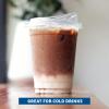 image:imageFreshware Clear Plastic Cups with Strawless Sip Lids 100 Cups  20 oz Disposable Cup for Iced Coffee Smoothie Milkshake Cold Drinks16 oz