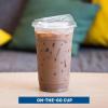 image:imageFreshware Clear Plastic Cups with Strawless Sip Lids 100 Cups  20 oz Disposable Cup for Iced Coffee Smoothie Milkshake Cold Drinks20 oz 100PK