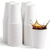 image:imageFreshware Coffee Cups 4 oz 100 Pack Disposable Paper Cups for Mouthwash Cups Hot Paper Coffee Cup Ideal for Bathroom Cup12 oz