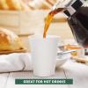 image:imageFreshware Coffee Cups 4 oz 100 Pack Disposable Paper Cups for Mouthwash Cups Hot Paper Coffee Cup Ideal for Bathroom Cup16 oz