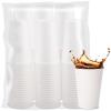 image:imageFreshware Coffee Cups 4 oz 100 Pack Disposable Paper Cups for Mouthwash Cups Hot Paper Coffee Cup Ideal for Bathroom Cup16 oz