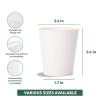 image:imageFreshware Coffee Cups 4 oz 100 Pack Disposable Paper Cups for Mouthwash Cups Hot Paper Coffee Cup Ideal for Bathroom Cup4 oz