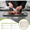 image:imageFreshware Titanium Cutting Board for Kitchen Double Sided and Non Slip Cutting Boards Pure TitaniumPP Chopping Board with Juice Grooves Dishwasher Safe Large 152 by 105197L x 135W