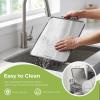 image:imageFreshware Titanium Cutting Board for Kitchen Double Sided and Non Slip Cutting Boards Pure TitaniumPP Chopping Board with Juice Grooves Dishwasher Safe Large 152 by 105Set of 2