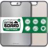image:imageFreshware Titanium Cutting Board for Kitchen Double Sided and Non Slip Cutting Boards Pure TitaniumPP Chopping Board with Juice Grooves Dishwasher Safe Large 152 by 105152L x 105W