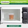 image:imageFreshware Deli Containers with Lids 32 oz 50 Set LeakProof BPA Free Plastic Take Out Bowls Food Storage Containers for Takeout Meal Prep Storage Freezer Microwave amp Dishwasher Safe24 oz  240 Sets