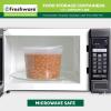 image:imageFreshware Deli Containers with Lids 32 oz 50 Set LeakProof BPA Free Plastic Take Out Bowls Food Storage Containers for Takeout Meal Prep Storage Freezer Microwave amp Dishwasher Safe64 oz  12 Sets