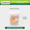 image:imageFreshware Food Storage Containers with Lids 81632 oz x 20 each 60 sets Deli Containers Microwave and Freezer Safe Stackable Leakproof BPA Free Clear24 oz  240 Sets