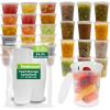 image:imageFreshware Deli Containers with Lids 32 oz 50 Set LeakProof BPA Free Plastic Take Out Bowls Food Storage Containers for Takeout Meal Prep Storage Freezer Microwave amp Dishwasher Safe16  32 oz  48 Sets