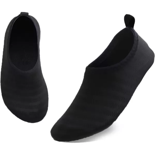 imageBomKinta Kids Water Shoes Boys Girls Barefoot Quick Dry NonSlip Aqua Socks for Beach Swimming PoolBlack