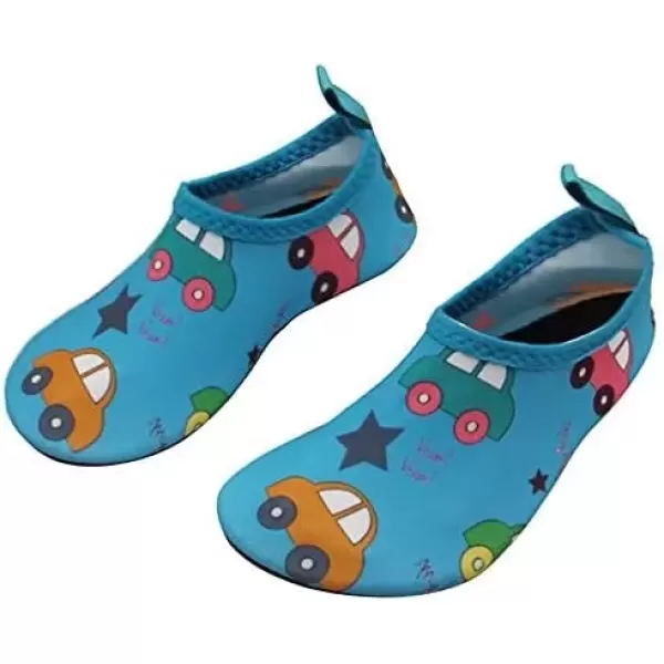 imageBomKinta Kids Water Shoes Boys Girls Barefoot Quick Dry NonSlip Aqua Socks for Beach Swimming PoolCar