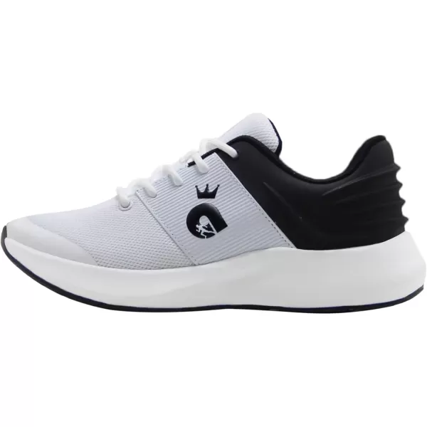 imageBomKinta Mens Sport Running Shoes Non Slip Casual Breathable Sneakers Male Footwear for Gym Athletic Training JoggingBlack White2